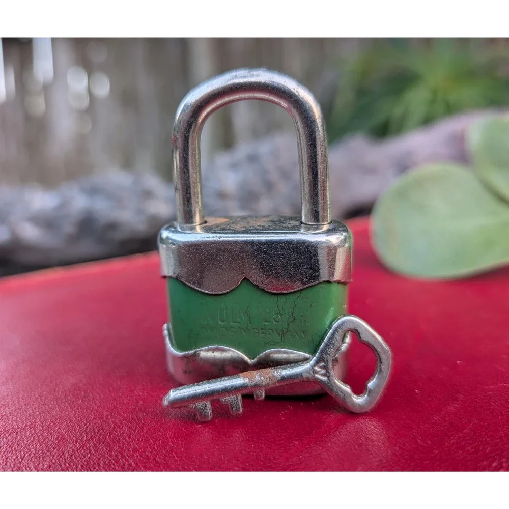 Vintage padlock key